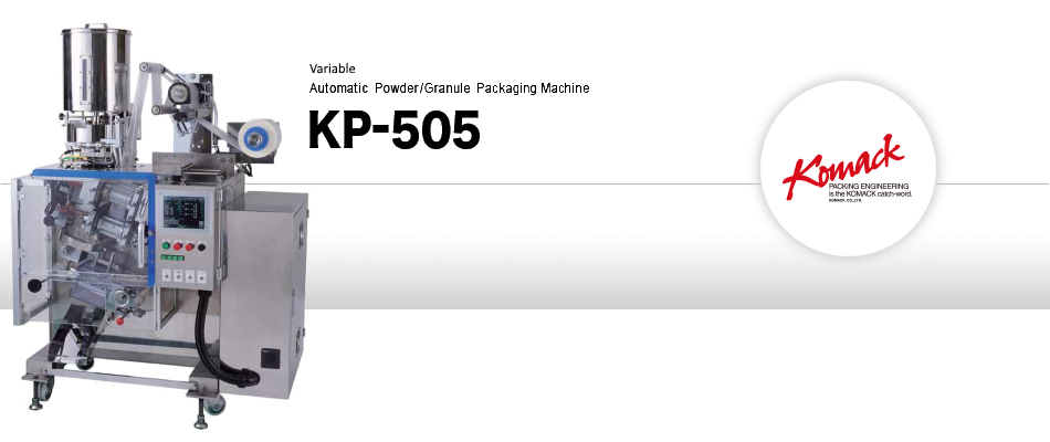 Variable automatic powder filling and packaging machine KP-505