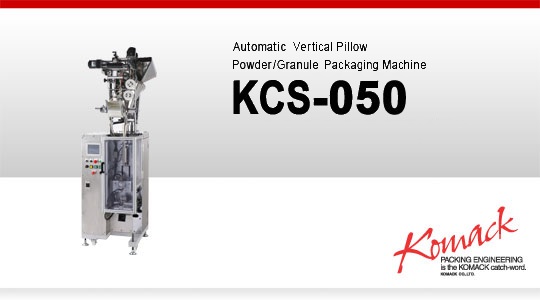 Automatic Vertical Pillow Powder/Granule Packaging Machine 
KCS-050

