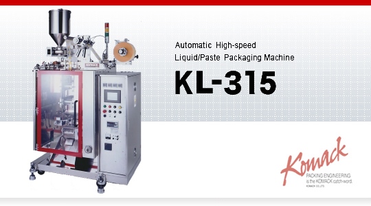 Automatic High-speed Liquid/Paste Packaging Machine 
KL-315
