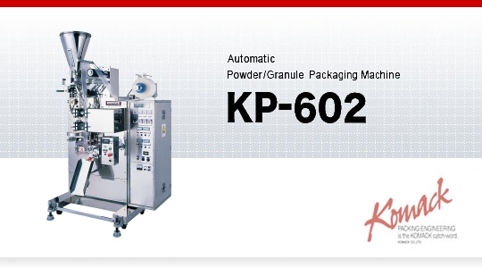 Automatic Powder/Granule Packaging Machine 
KP-602
