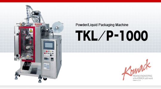 Powder/Liquid Packaging Machine
TKL/P-1000
